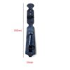 Hand Forged Wrought Iron Lockable Hasp &  Staple Dutch style 300mm #2374 - Image 2