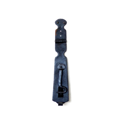 Hand Forged Wrought Iron Lockable Hasp &  Staple Dutch style 300mm #2374