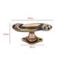 Brass Ornate Sprung Window Handle 90mm #2555 - Image 2