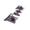 Cast Iron Heavy Gate Latch HR Ring Set 215mm #2672 - Image 3
