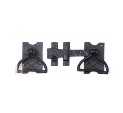 Cast Iron Heavy Gate Latch HR Ring Set 215mm #2672
