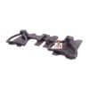 Cast Iron Heavy Gate Latch HR Ring Set 215mm #2672 - Image 5