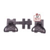 Cast Iron Heavy Gate Latch HR Ring Set 215mm #2672 - Image 6
