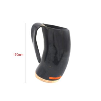 Horn Drinking Mug For Vine / Bear 170mm #2868 - Image 2