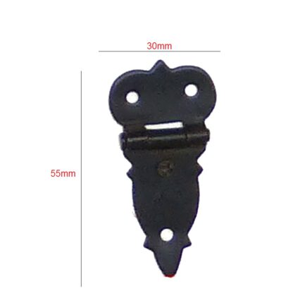 Iron Trunk / Box Hinge Ornate Small Hinge  55x30mm #2990 - Image 2