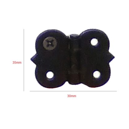 Iron Trunk / Box Hinge Ornate Small Hinge 35x30mm #2921 - Image 2