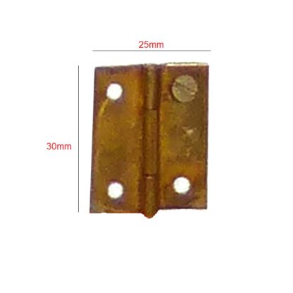 Sheet Brass Hinge 30x25mm #2922 - Image 2