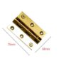 Brass Hinge 75mm #2954 (Set of 4 Pcs) - Image 2