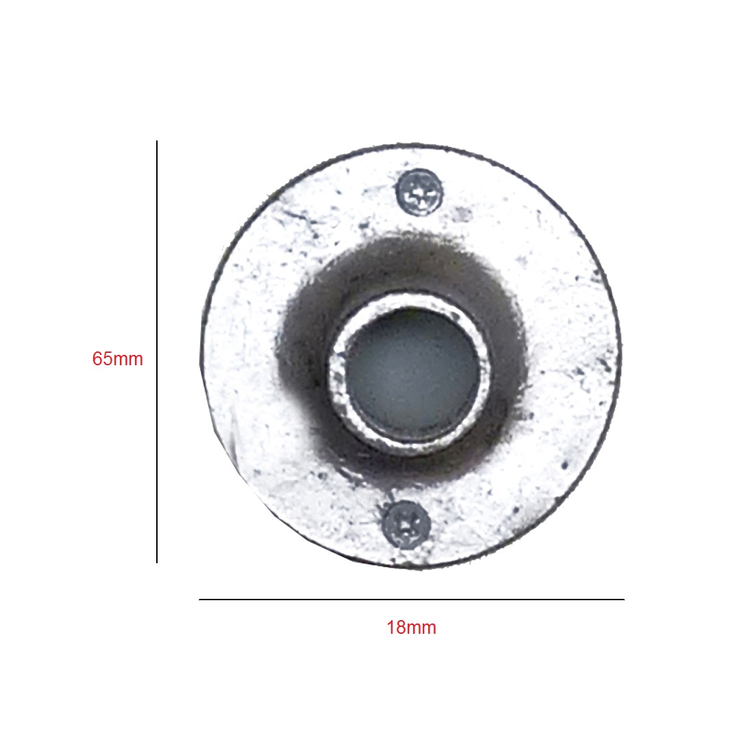 Cast Iron Doom Cover 65mm #2987 - Image 2