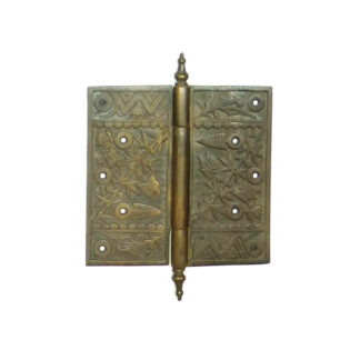 Brass American Decorative Door Hinge Large Heavy 155mm #3088  (Set of 4 Pcs)