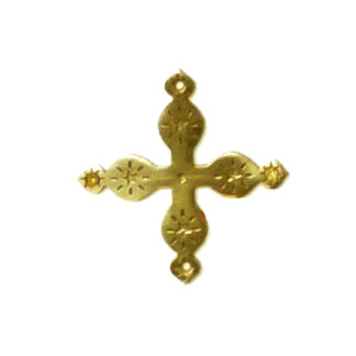 Brass Corner / Plate 75x75mm #3115