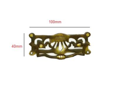 Brass Cabinet Pull 100mm #3140 (Set of 4 Pcs) - Image 2