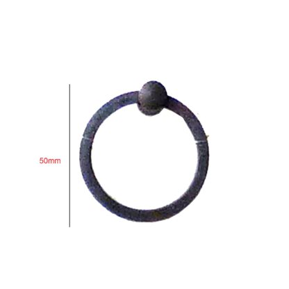 Hand Forged Iron Ring pull 50mm #3305 - Image 2