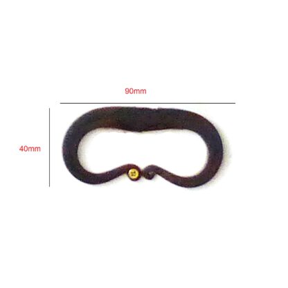 Hand Forged Iron Trunk Pull 90mm #3324 - Image 2