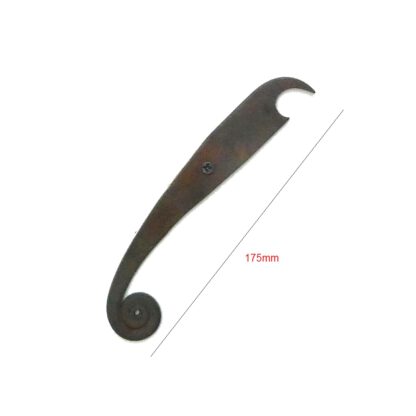 Forged Iron Bottle Opener 175mm #3378 - Image 2
