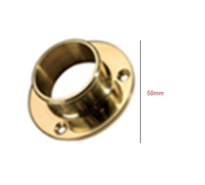 Brass Flange Pipe Socket 50mm #3338 - Image 2