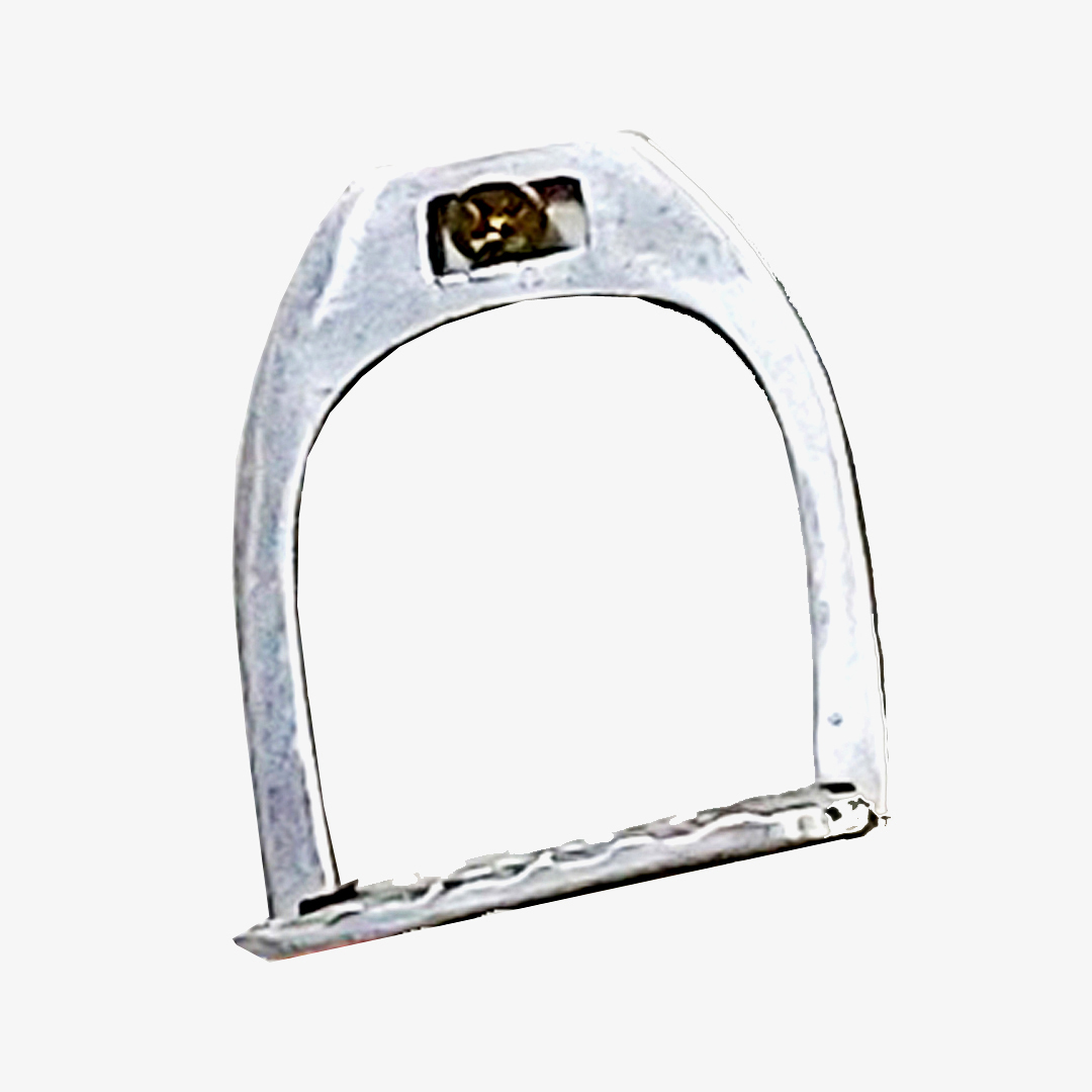 Aluminum Horse Saddle Miniature 45x55mm #3567