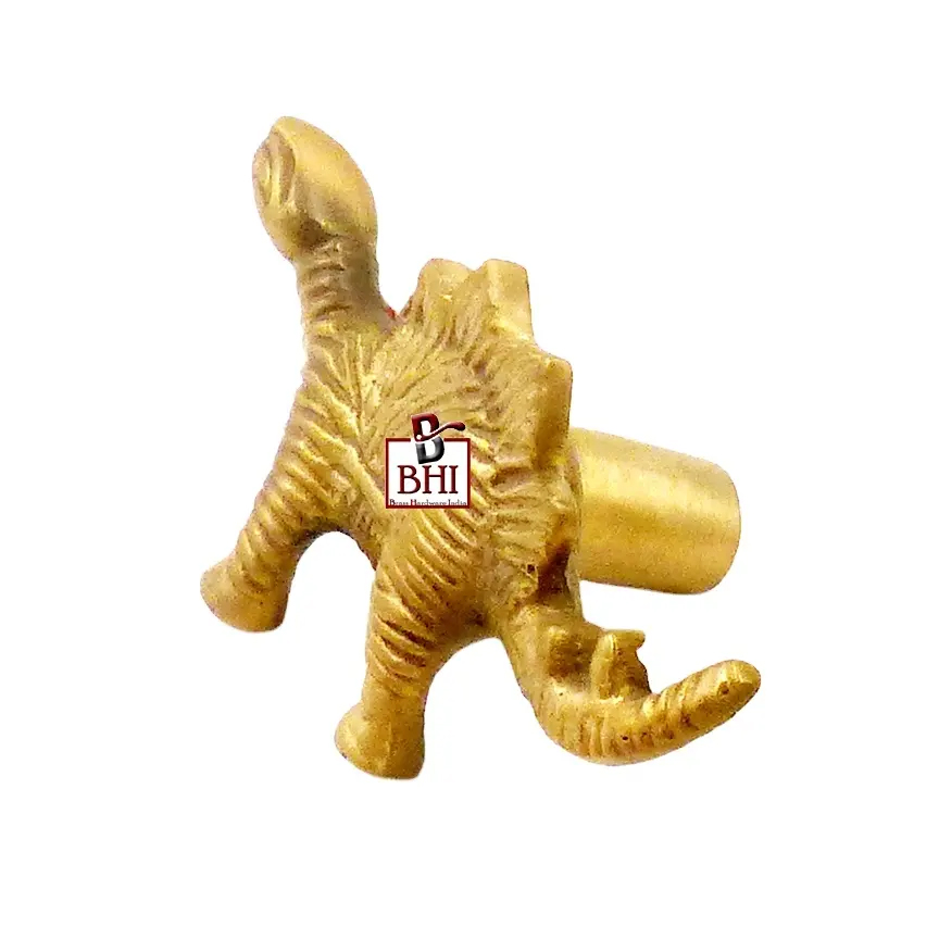 Brass Cabinet Knob-Dynasore Long Neck 70mm #3878 (Set of 6 Pcs)