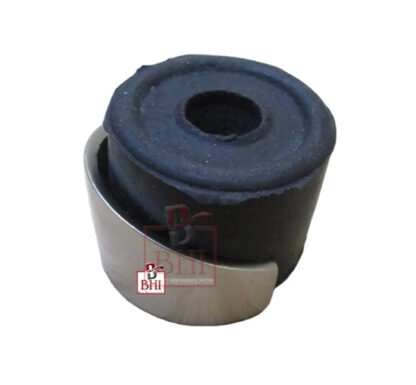 Aluminum Interior Floor Door Stop Door Stopper Aluminum 40mm, Door Stopper, Rubber Bumper to Protect Door, Walls, and Skirting for Internal Use Satin Anodised Finish 40mm #5034
