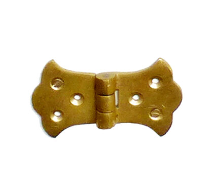 Brass Trunk / Box / Cabinet Hinge Butterfly design 80mm #612