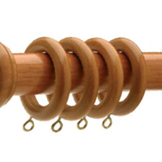 WOOD CURTAIN RING #6380