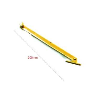 Brass Casement Stay 200mm #911 - Image 2