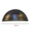 Cast Iron Drawer Cabinet Pull 80mm #968 (Set of 4 Pcs) - Image 2