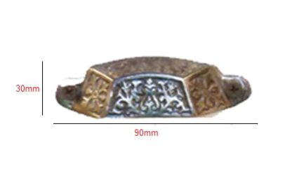 Cast Iron Drawer Cabinet Pull 90mm #970 (Set of 4 Pcs) - Image 2