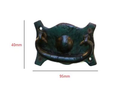 Cast Iron Drawer Cabinet Pull 95mm #973 (Set of 4 Pcs) - Image 2
