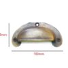 Cast Iron Drawer Cabinet Pull 100mm #977 (Set of 4 Pcs) - Image 2