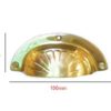 Brass Drawer Cabinet Pull 100mm #984 (Set of 4 Pcs) - Image 2