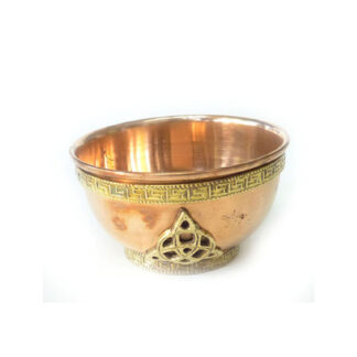 Copper China Bowl-Xmas 77mm #2791