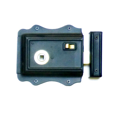 Iron Rim Latch Only (Brass / Beehive Knob Optional 140mm #1015 - Image 3