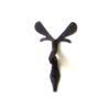 Hand Forged Deco Deer 120mm #3298