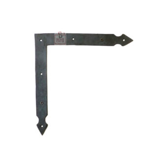 Hand Forged Iron Corner Strap 230mm #2942