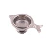 Brass Tea Strainer Fish Design with Drop-Dip Cup 195mm #3798 Vintage style - Image 3