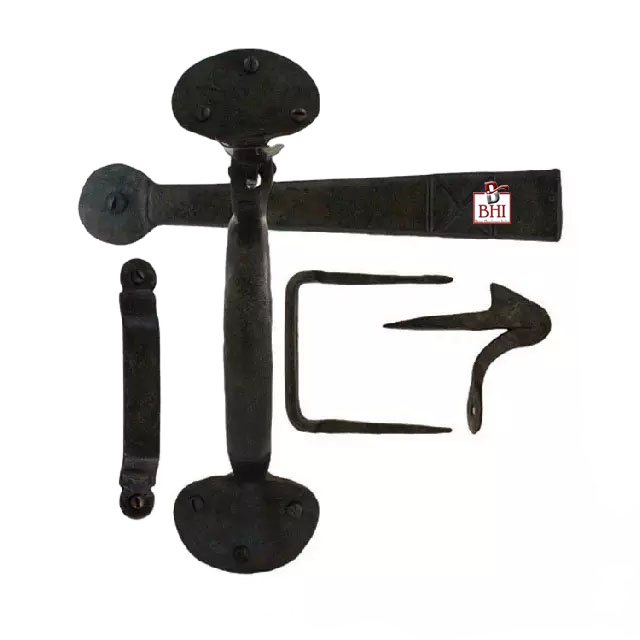 Hand Forged Thumb Latch 200mm #3142 - Image 3