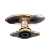 Brass Ornate Sprung Window Handle 90mm #2555 - Image 5