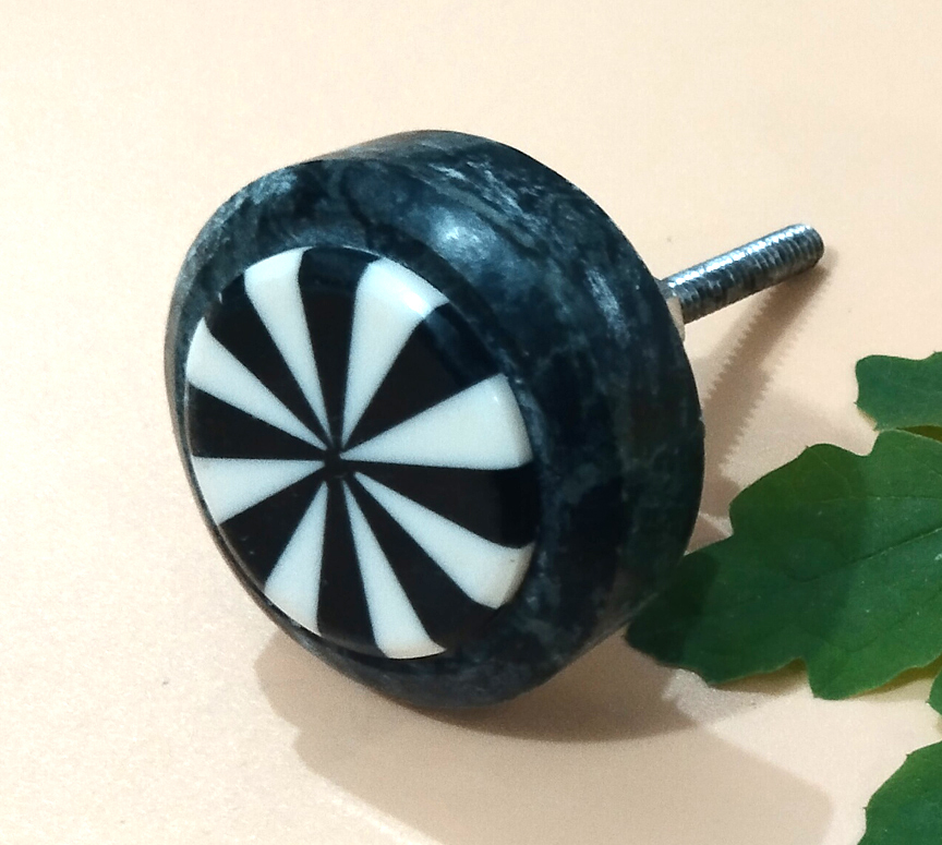 Cabinet Knob Marble 40mm #6609 (Set of 6 Pcs)