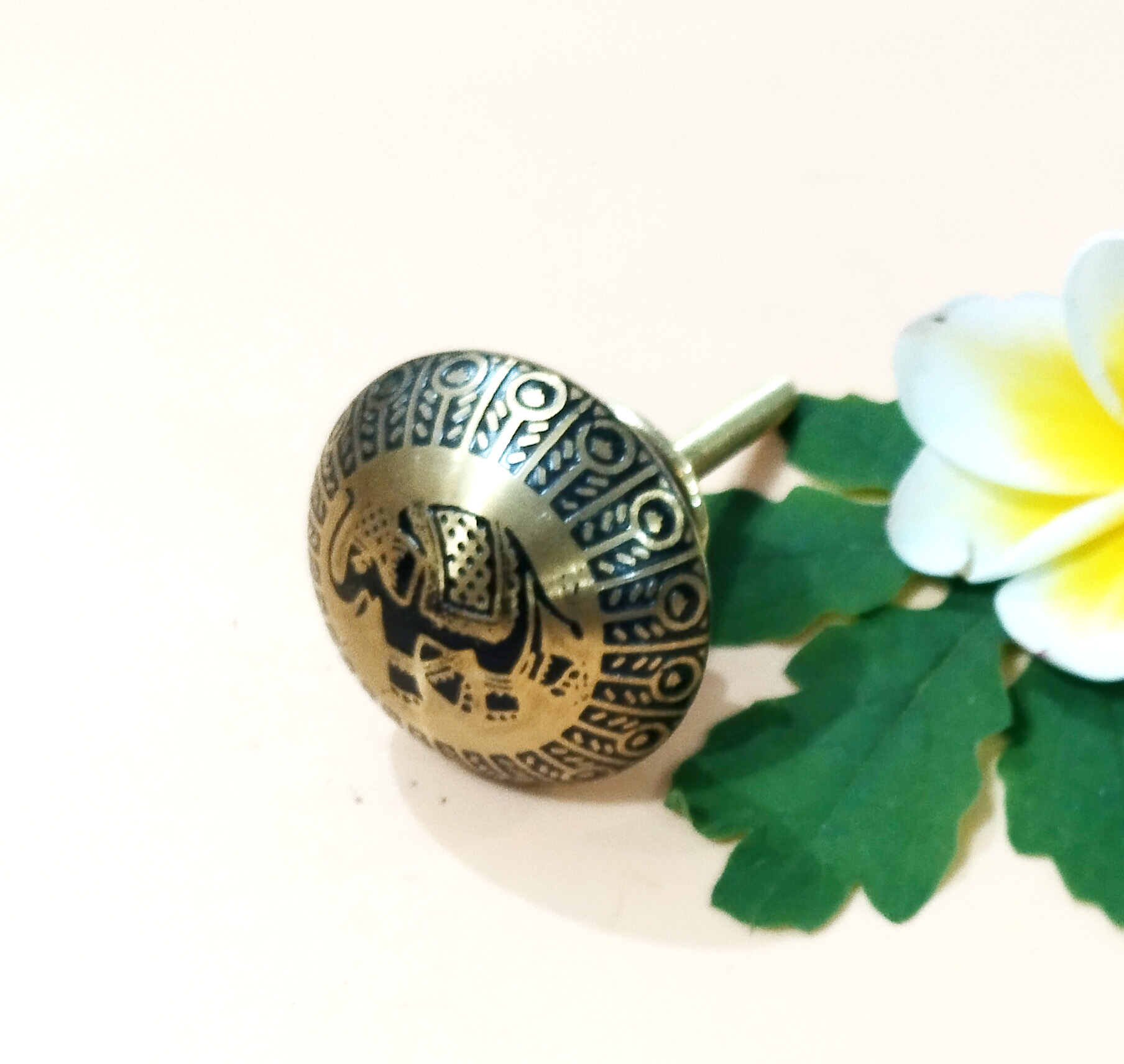 Cabinet Knob Brass 35mm #6701 (Set of 6 Pcs)