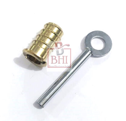 Brass Sash Lock With Key # 7113 - Image 6