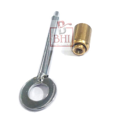 Brass Sash Lock With Key # 7120 - Image 4