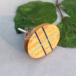 Cabinet Knob Wood 45mm #7166 (Set of 6 Pcs)