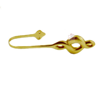 Brass Curtain Tie Back # 7272