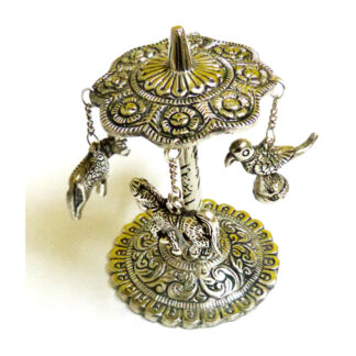 Brass Silver Antique Jhoola 110mm # MD-113