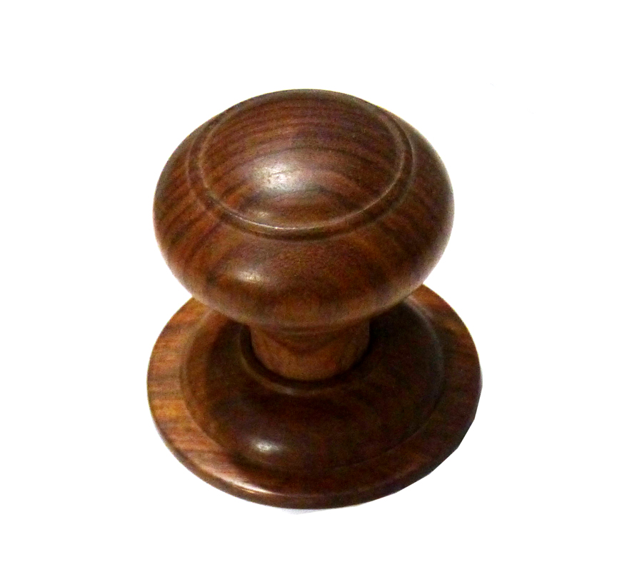 Wooden Door Knob 80mm #6259 - Image 3