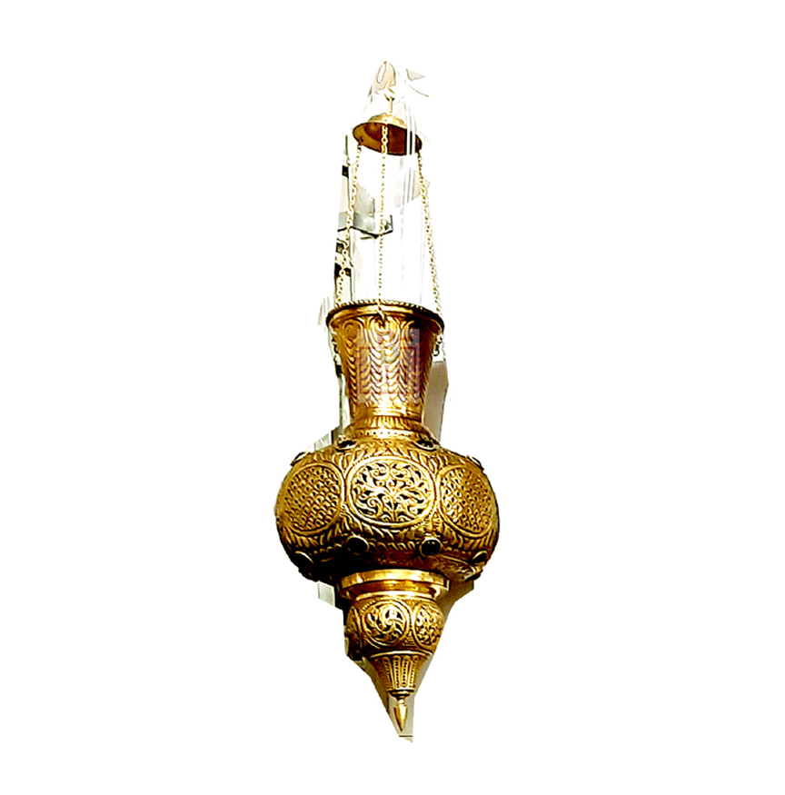Lamp Brass 250mm #2330