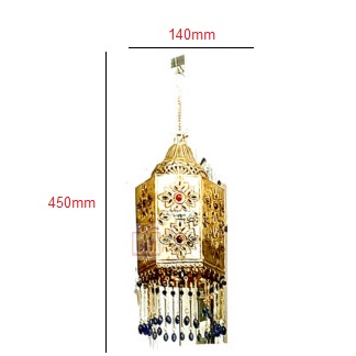 Lamp Brass 140mm #2331 - Image 2