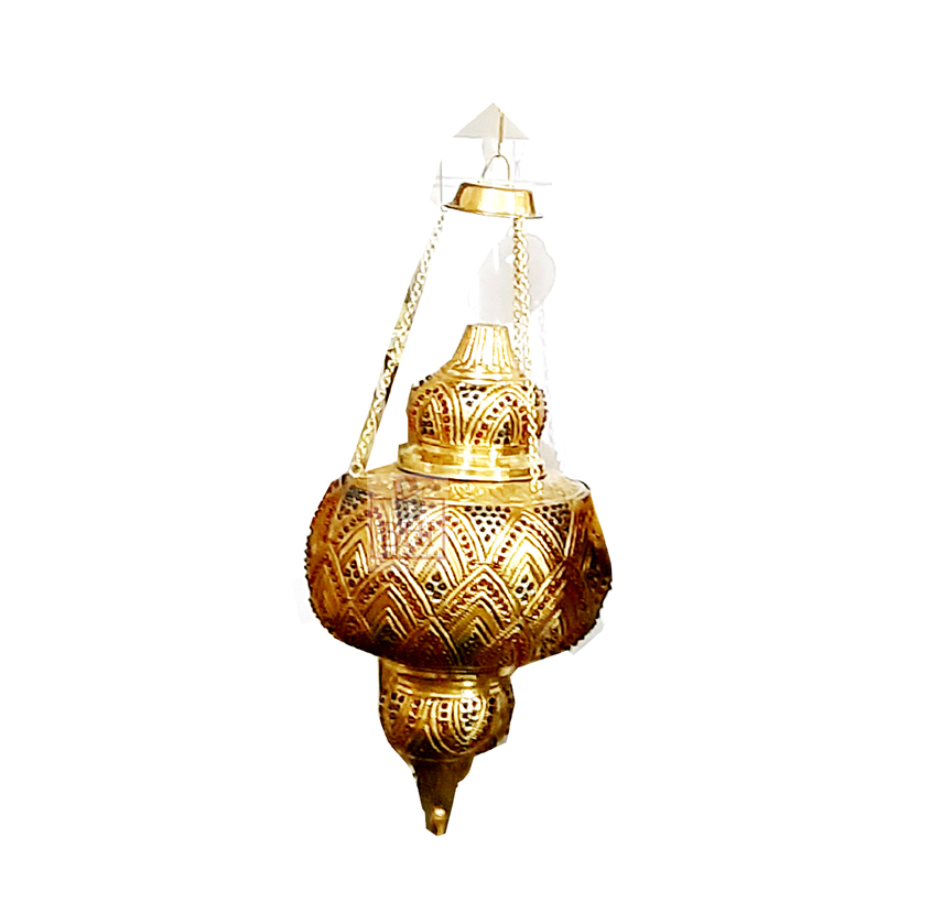 Lamp Brass 250mm #2334