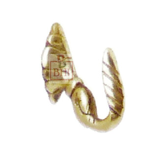 Brass Curtain Tie Hook #7334